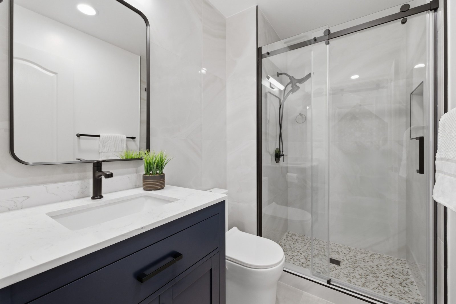 Hallway Bath Remodel - Danville, CA